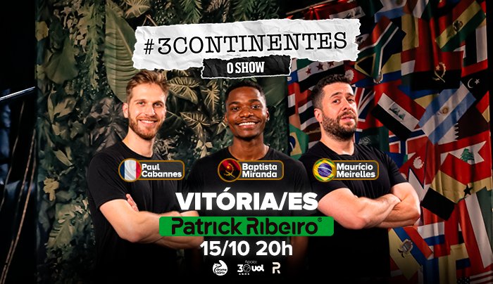 3 Continentes - O Show em Vitória