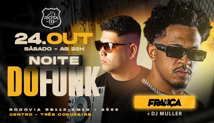 NOITE DO FUNK - Três Coroas, RS
