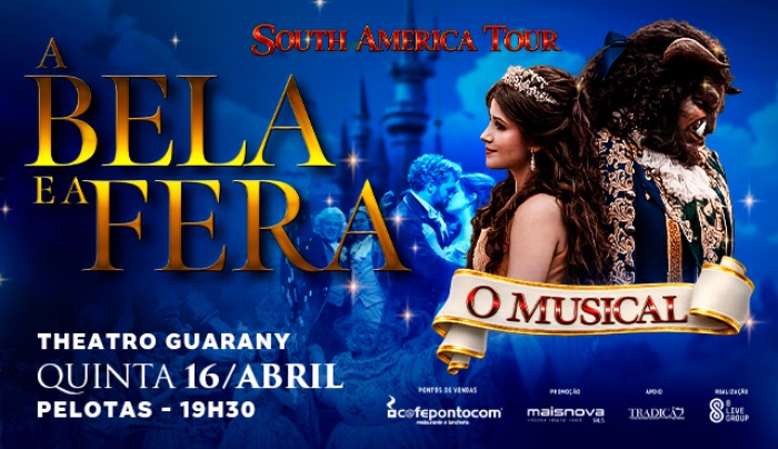 A Bela e a Fera, o Musical em Pelotas 