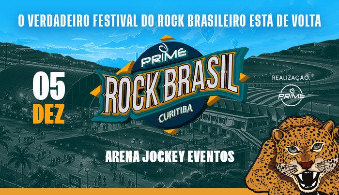 Prime Rock Brasil - Curitiba - 2026 - Curitiba, PR