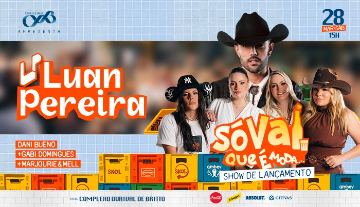 Luan Pereira e Só Vai Que É Moda em Curitiba