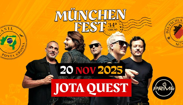 34ª München Fest | Jota Quest em Ponta Grossa