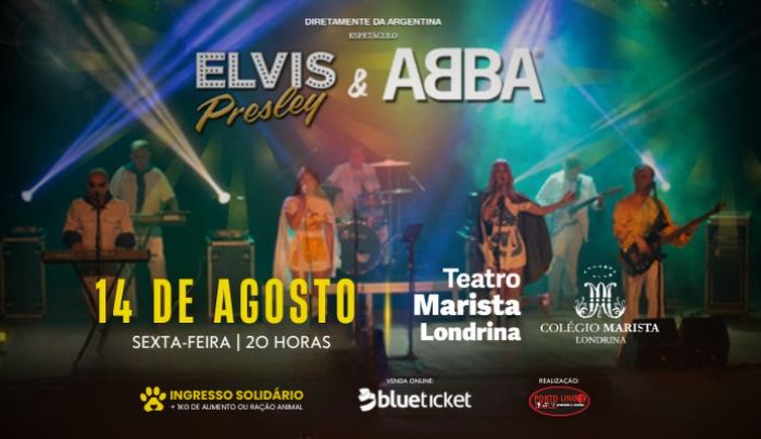 Espetáculo Abba & Elvis em Londrina