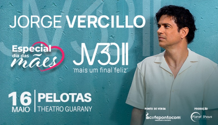 Jorge Vercillo em Pelotas