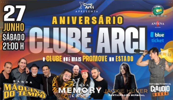 FESTA DE ANIVERSÁRIO DO CLUBE ARCI ! - Vila Velha, ES