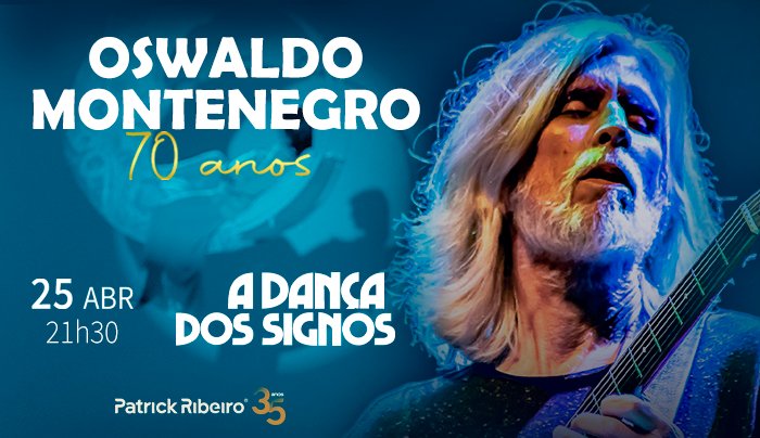Oswaldo Montenegro em “a Dança dos Signos” em Vitória