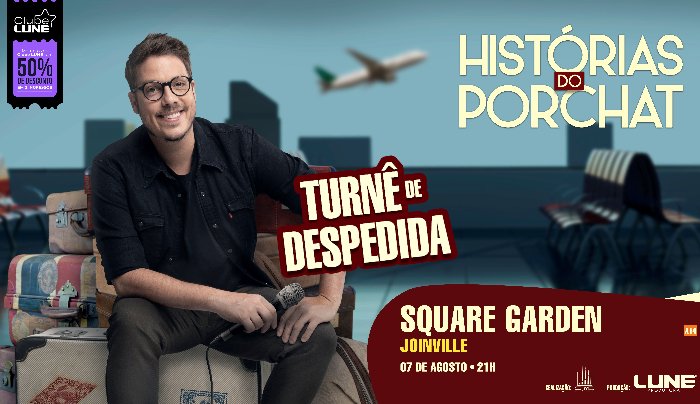 Histórias de Porchat em Joinville