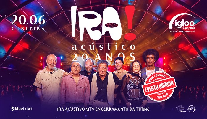 Ira! Acústico em Curitiba