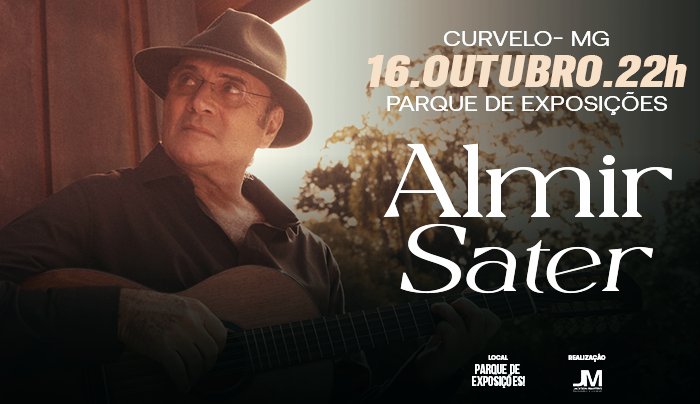 Almir Sater em Curvelo