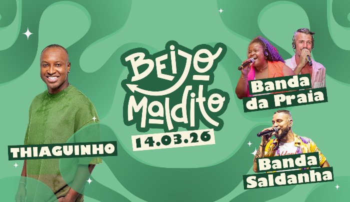 Beijo Malditho 2026 em Pelotas