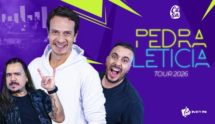Pedra Letícia - Tour 2026 em Umuarama