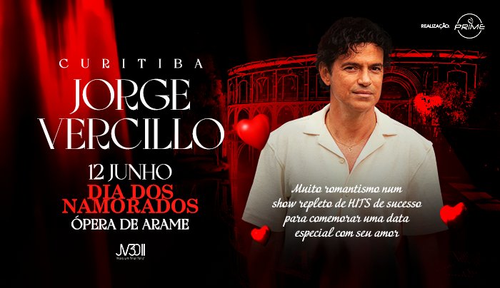 Jorge Vercillo em Curitiba