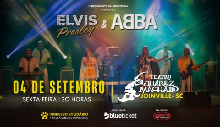 Espetáculo Abba & Elvis em Joinville
