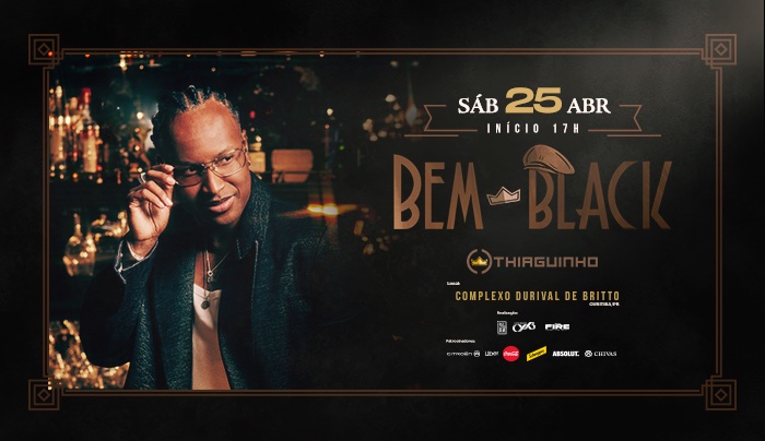 Thiaguinho - Bem Black - Curitiba