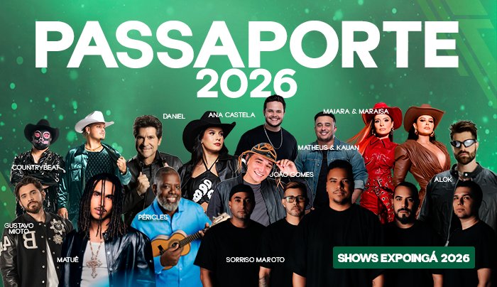 Image for the event: PASSAPORTE | EXPOINGÁ 2026