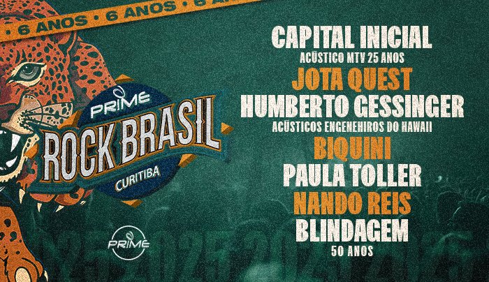 Prime Rock Curitiba 2025