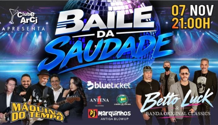 Baile da Saudade Anos 80 e 90! - Vila Velha, ES