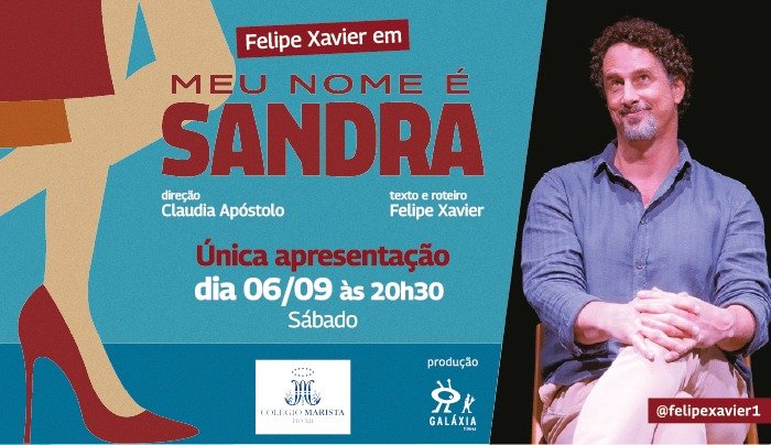 Felipe Xavier - Meu Nome é Sandra em  Ponta Grossa
