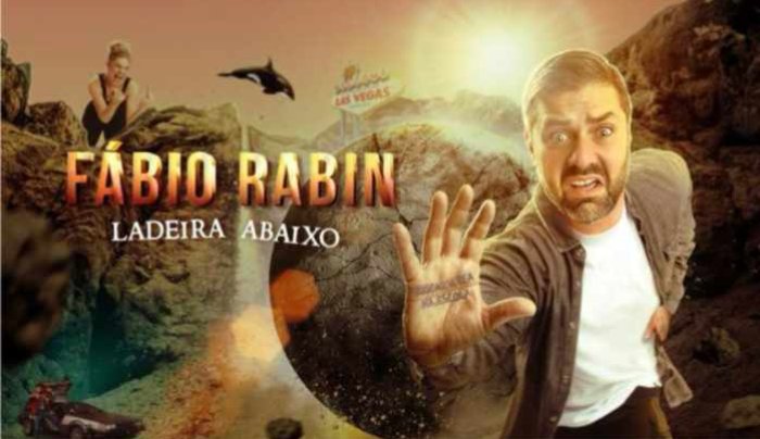 “Ladeira Abaixo” Comédia Stand Up com Fábio Rabin em Itajaí