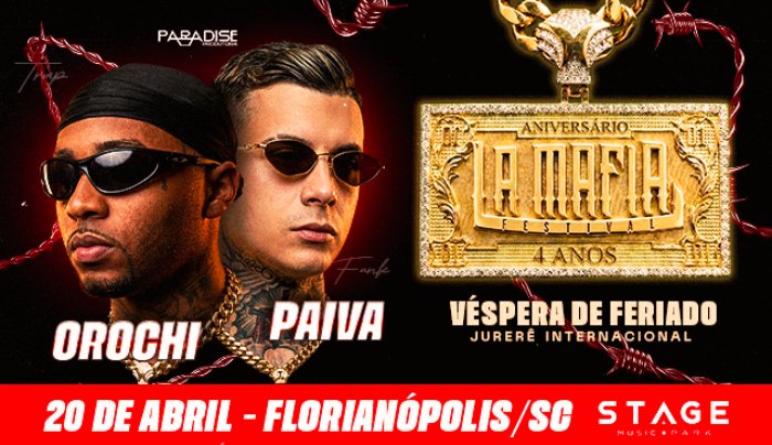 La Mafia Festival 4anos em Florianópolis