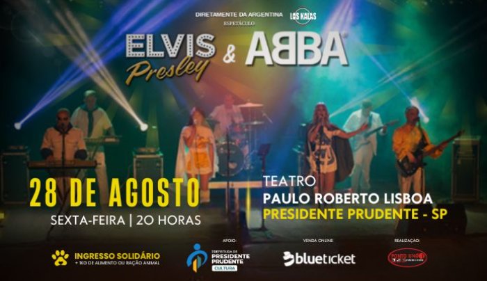 Espetáculo Abba & Elvis em Presidente Prudente