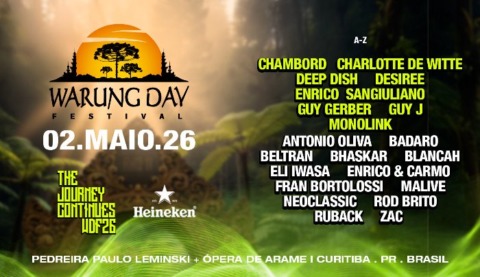 Capa do evento: Warung Day Festival 2026