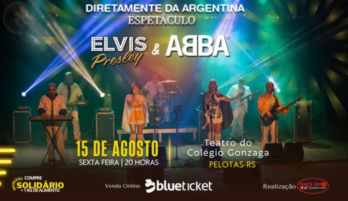 Espetáculo Abba & Elvis em Pelotas