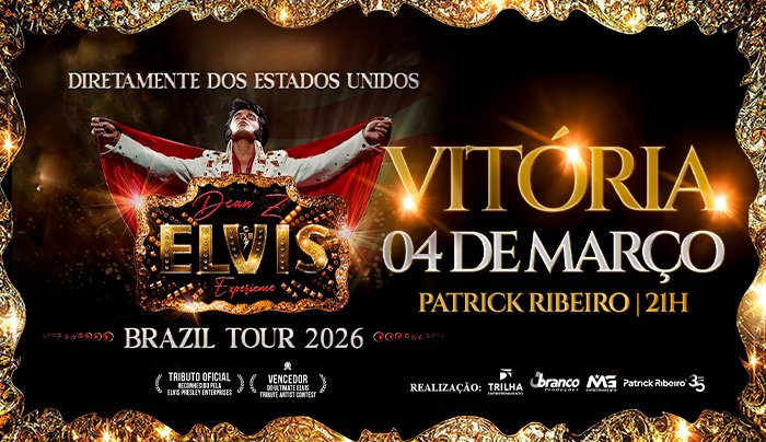 Elvis Experience com Dean Z em Vitória