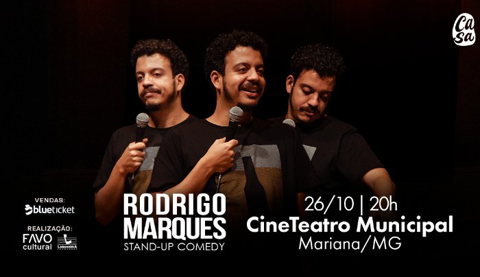 Rodrigo Marques - Stand Up Comedy em Mariana