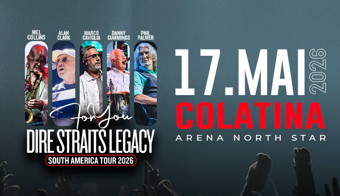 Atração Internacional: DIRE STRAITS LEGACY em Colatina/ES - Colatina, ES