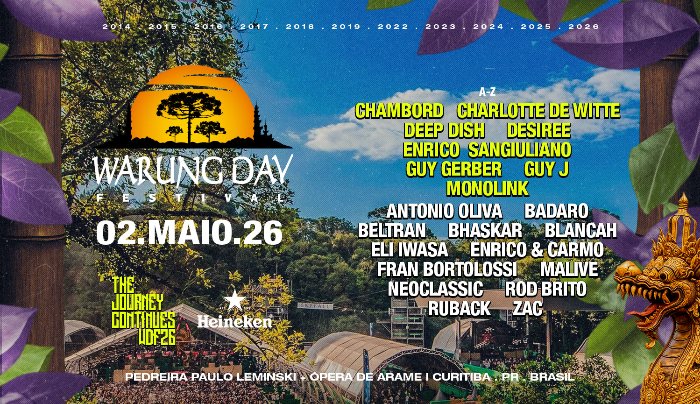 Warung Day Festival 2026 - Curitiba, PR