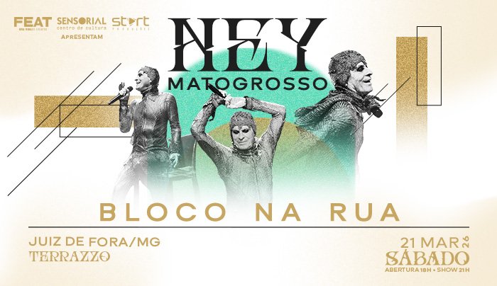 Ney Matogrosso – Bloco na Rua em Juiz de Fora