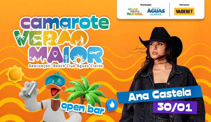 Ana Castela - Camarote Verão Maior Paraná em Matinhos
