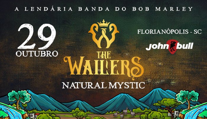 The Wailers - a Lendária Banda do Bob Marley (atração Internacional Original) em Florianópolis
