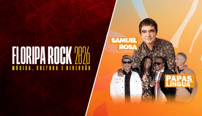 Floripa Rock Festival 2026 + Samuel Rosa e Papas da Língua em Florianópolis