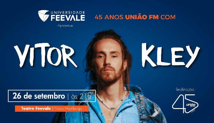 45 Anos União Fm com Vitor Kley em Novo Hamburgo