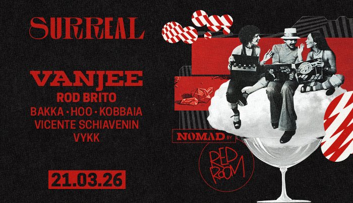 Capa do evento: 21. MAR. RED ROOM W/ VANJEE