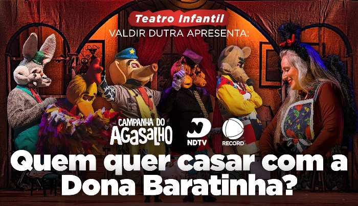 QUEM QUER CASAR COM A DONA BARATINHA? | Campanha do Agasalho 2026 - Florianópolis, SC