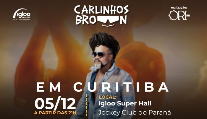 Carlinhos Brown em Curitiba