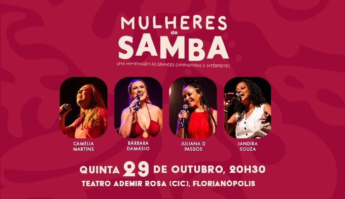 Orquestra Brasileira Especial Mulheres do Samba - Florianópolis, SC