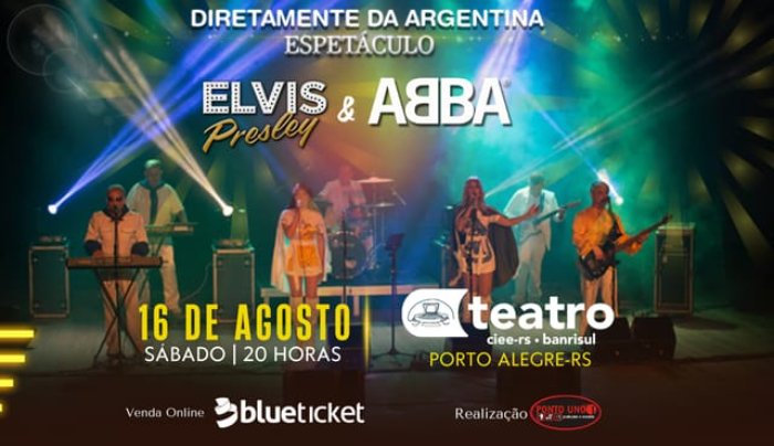 Espetáculo Abba & Elvis em Porto Alegre