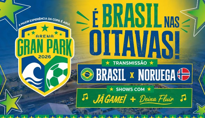 COPA é na ARENA GRAN PARK - ITAPUÃ - 05.07 | Fase Eliminatória - Vila Velha, ES