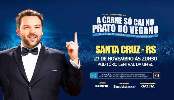 Raphael Ghanem em Santa Cruz do Sul