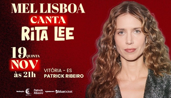 Mel Lisboa canta Rita Lee - Vitória, ES