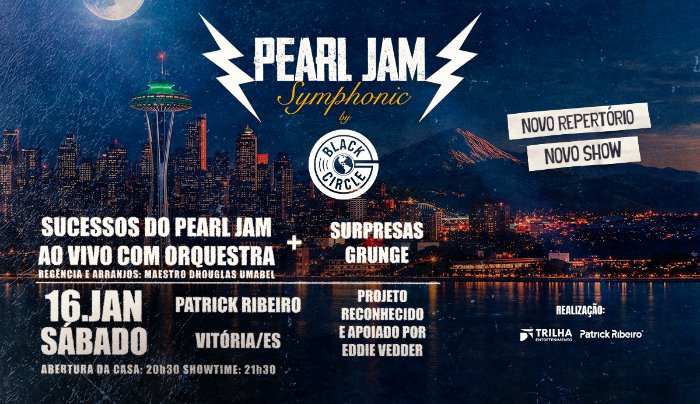 “Pearl Jam Symphonic” by Black Circle - Vitória, ES