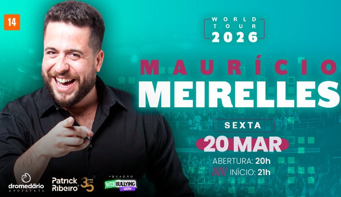 Maurício Meirelles Tour 2026 em Vitória