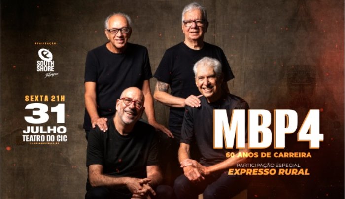 MPB 4 - 60 ANOS (Participação Especial Expresso Rural) - Florianópolis, SC