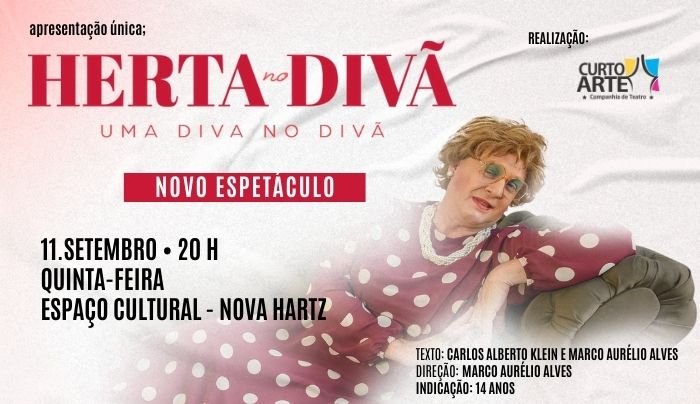Herta no Divã! uma Diva no Divã em Nova Hartz