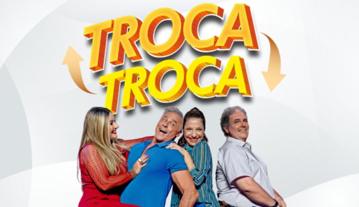 Troca Troca - A Comédia - Oscar Magrini, Carla Pagani, Paula Zaneti e Rick Conte em Florianópolis