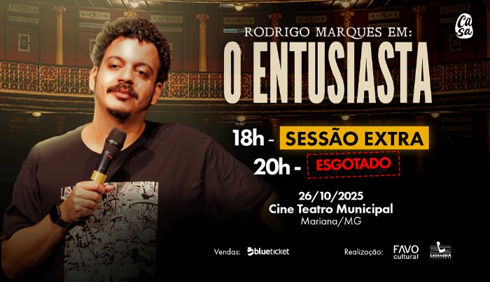 Rodrigo Marques - Stand Up em Mariana
